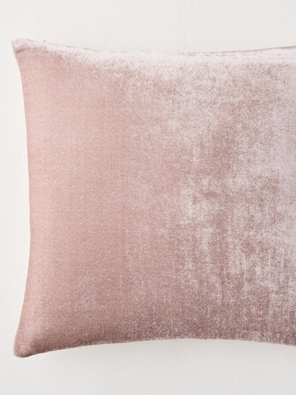 West Elm Lush Pink Velvet Pillow Cover